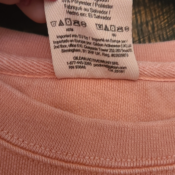 Comfort Colors Coral Sweatshirt - Picture 5 of 11